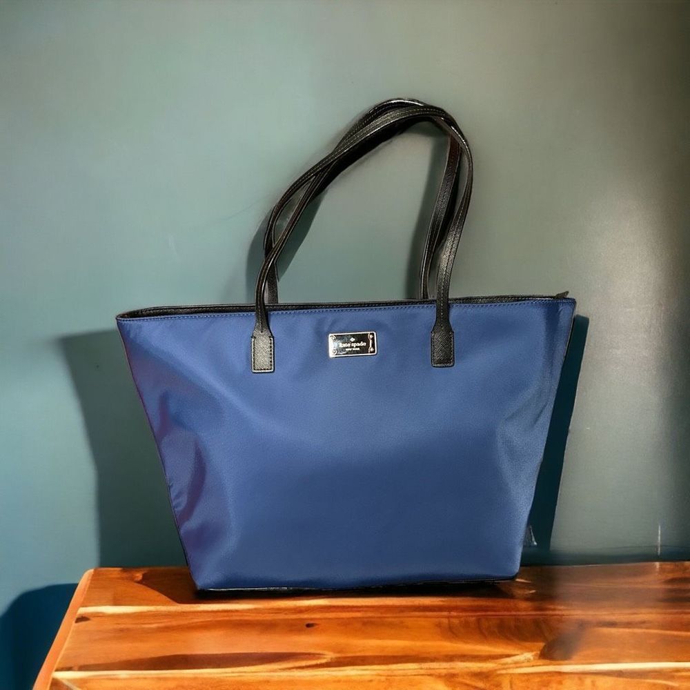 Kate Spade| Blake Avenue Margareta| Blue Nylon Tote